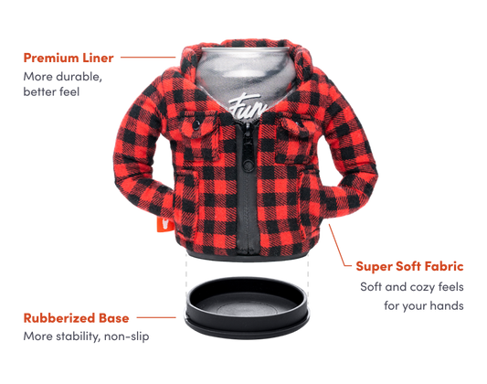 The Lumberjack - Puffin Red