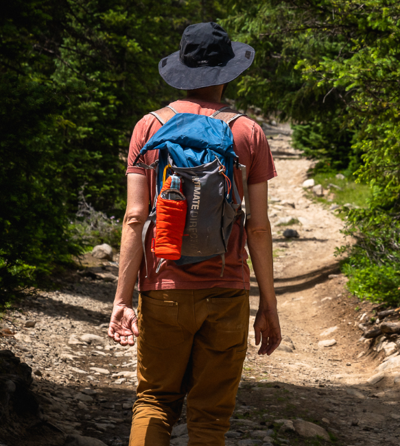 Bottle Cooler - The OG - Puffin Red & Crater Blue