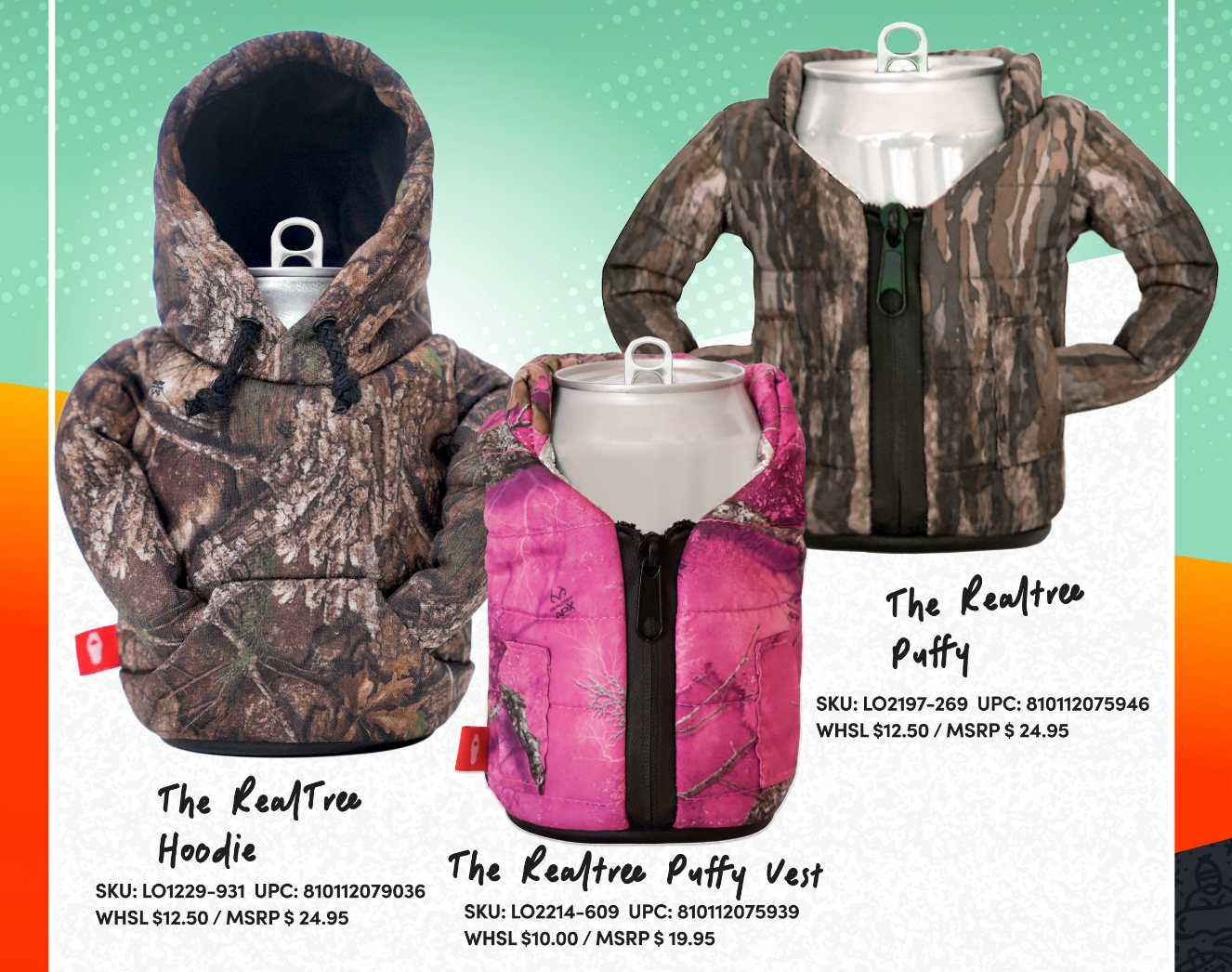 Can Cooler - RealTree APX Collab - The Puffy - Legacy Camo