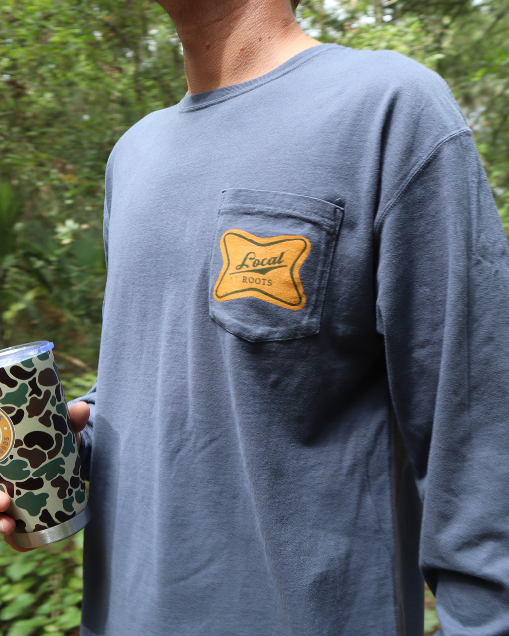 Mama Tried Long Sleeve Pocket Tee