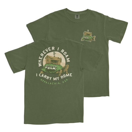 Carry My Home Green T-Shirt
