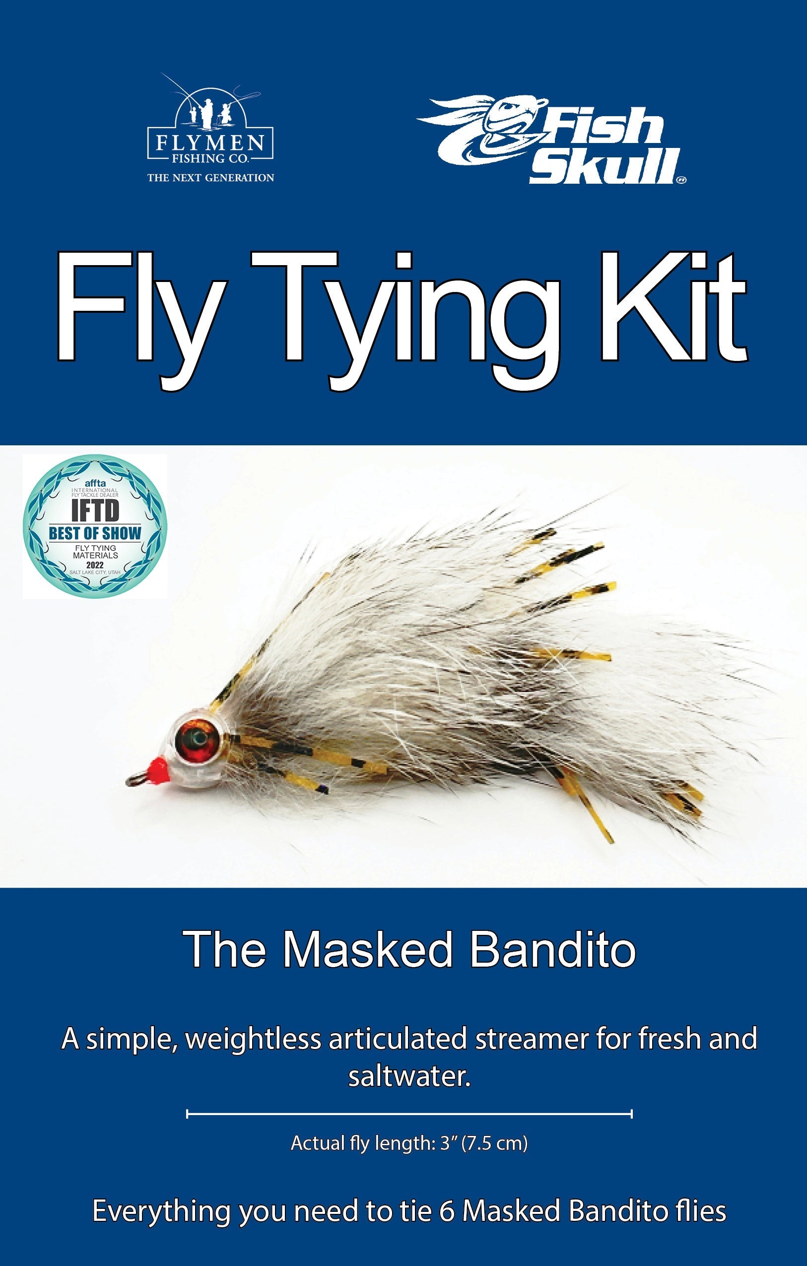 Fly Tying Kit: The Masked Bandito