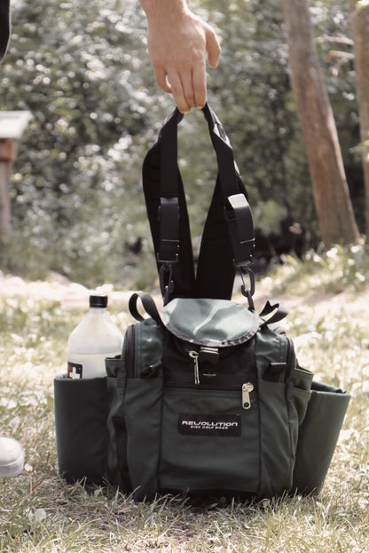 Revolution Mini Deluxe V3 Disc Golf Bag - Forest