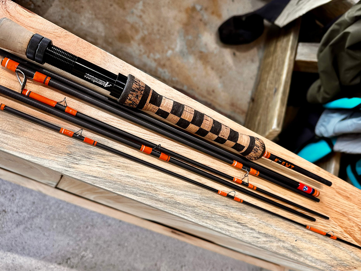 custom redneck fishing pole F 866-4 Custom Fishing Rod (Built to