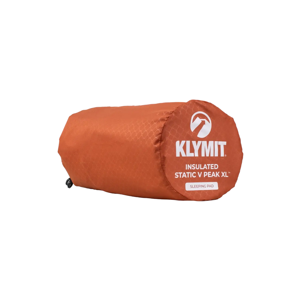 Klymit Insulated Static V PEAK Sleeping Pads XL - Red Rock
