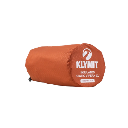 Klymit Insulated Static V PEAK Sleeping Pads XL - Red Rock