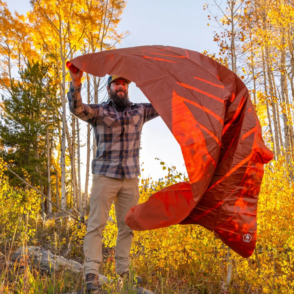 Klymit Insulated Static V PEAK Sleeping Pads XL - Red Rock