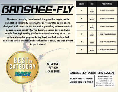 7' 3WT  4PC Banshee
