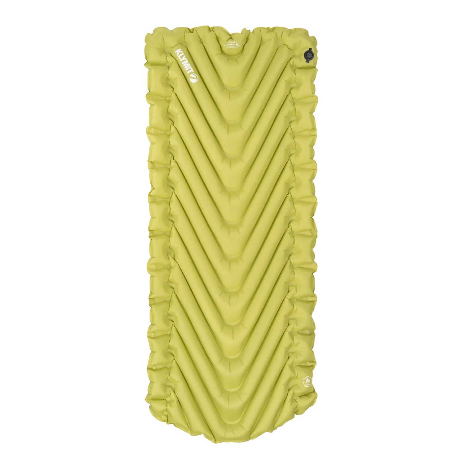 Klymit Static V Summit Sleeping Pads XL - Chartreuse
