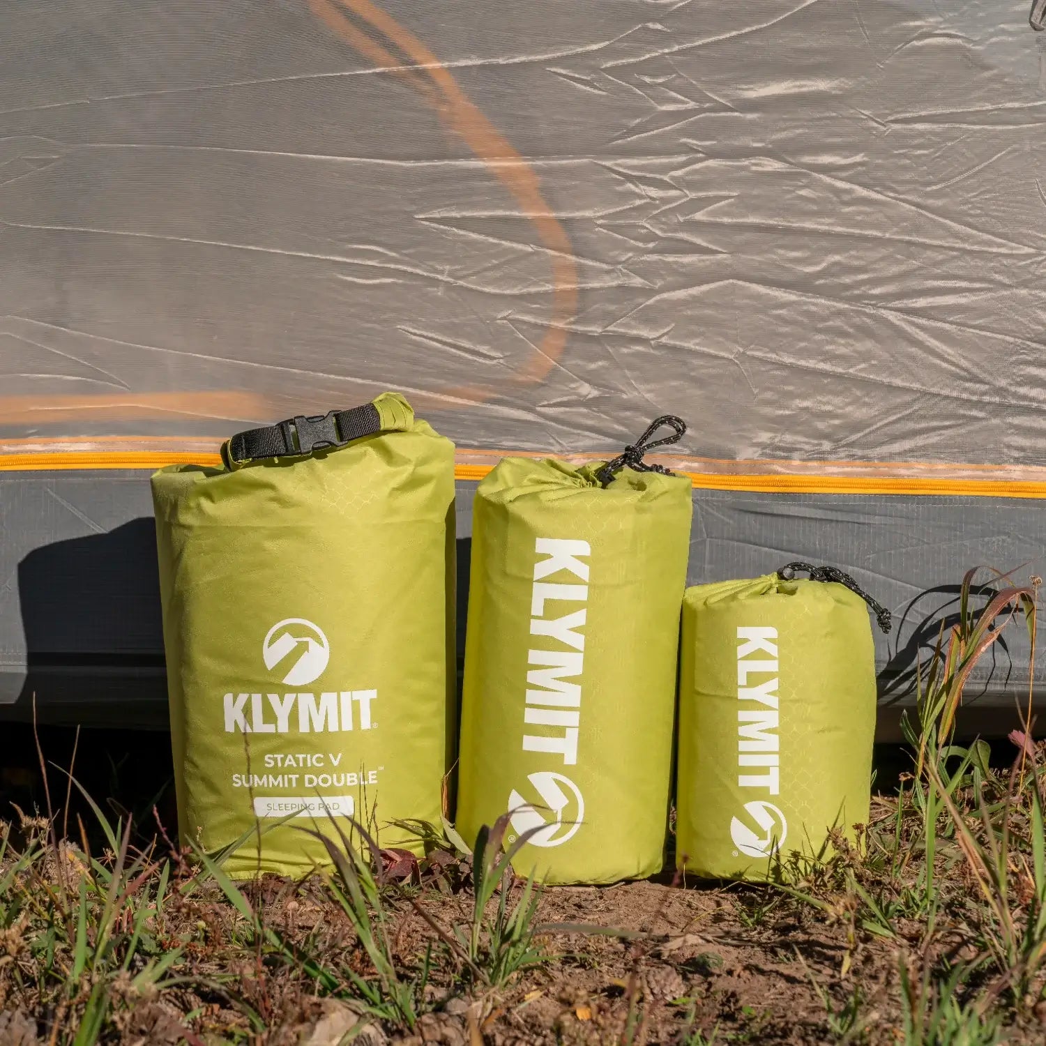 Klymit Static V Summit Sleeping Pads XL - Chartreuse