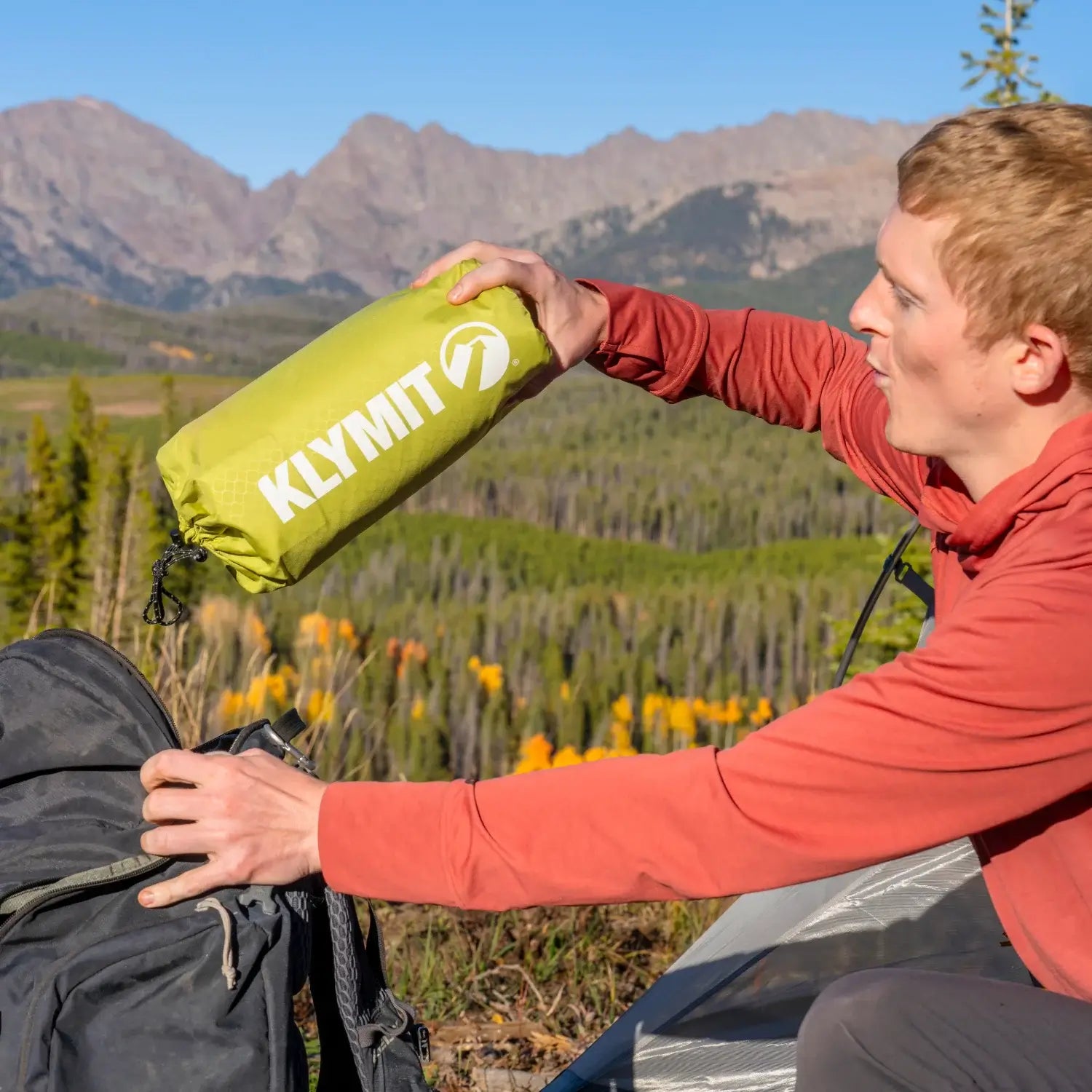 Klymit Static V Summit Sleeping Pads XL - Chartreuse