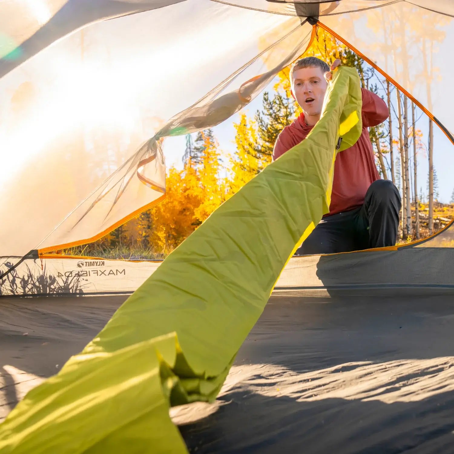 Klymit Static V Summit Sleeping Pads XL - Chartreuse