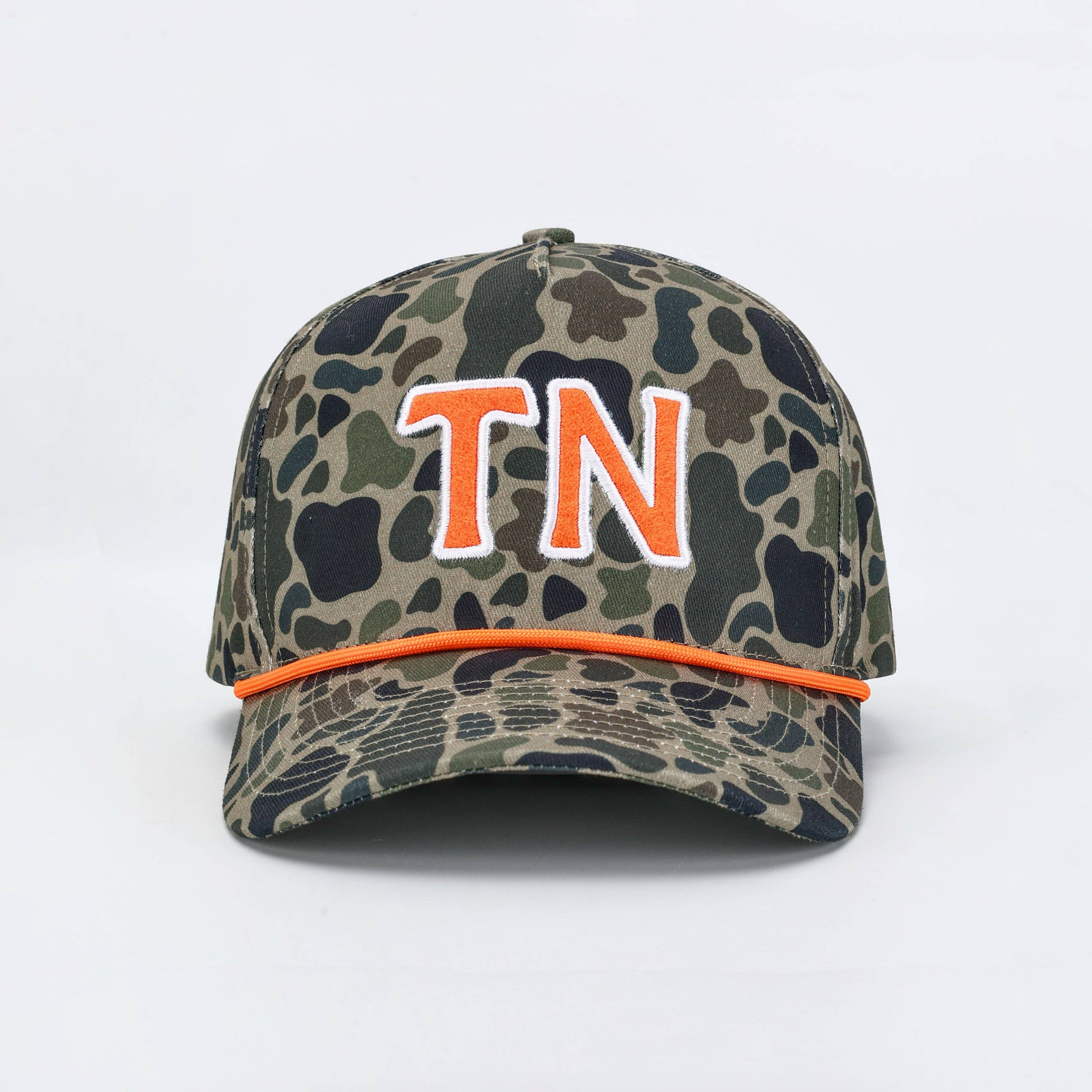 TN Tennessee Hat - Traditional Camo