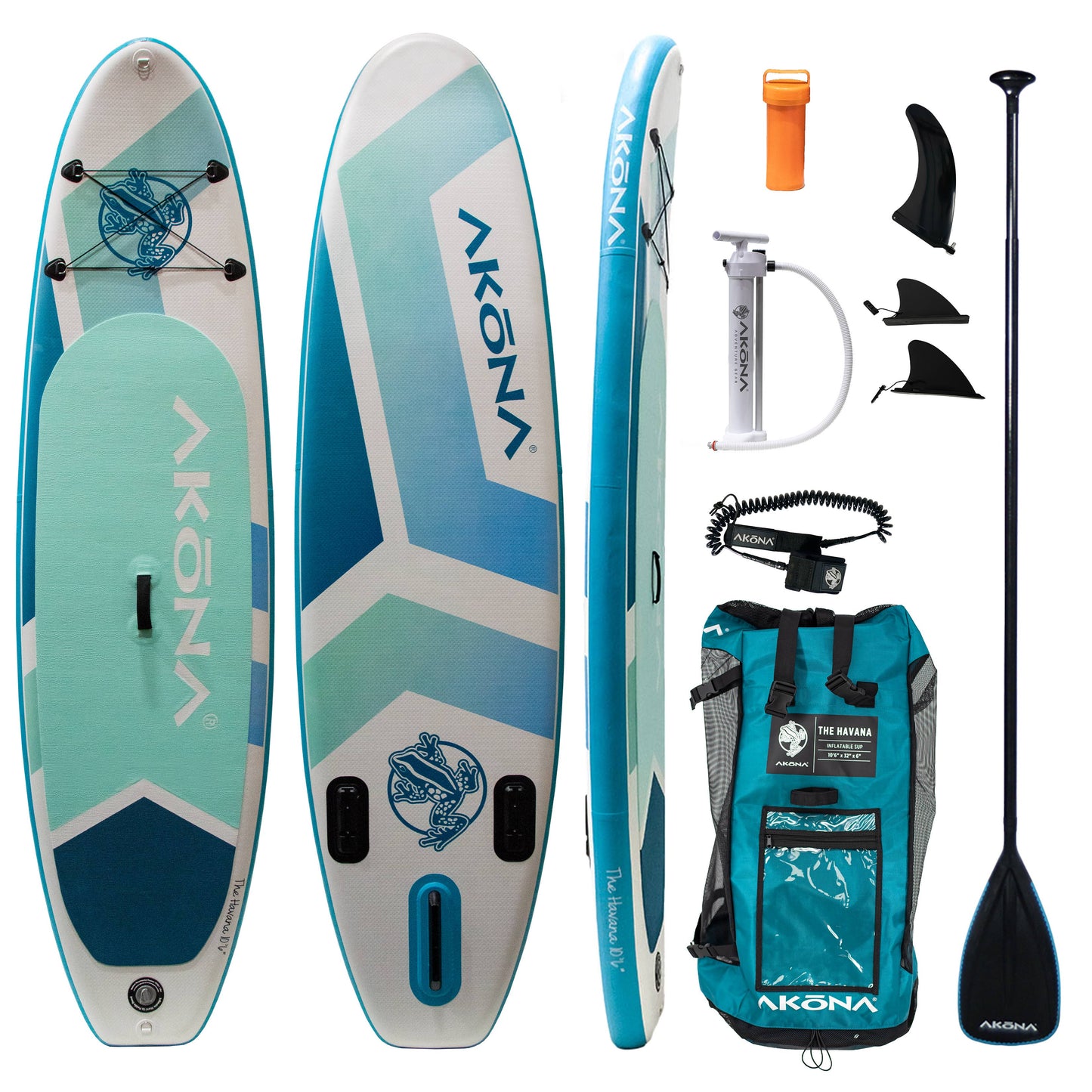The Havana Inflatable Stand Up Paddleboard Package