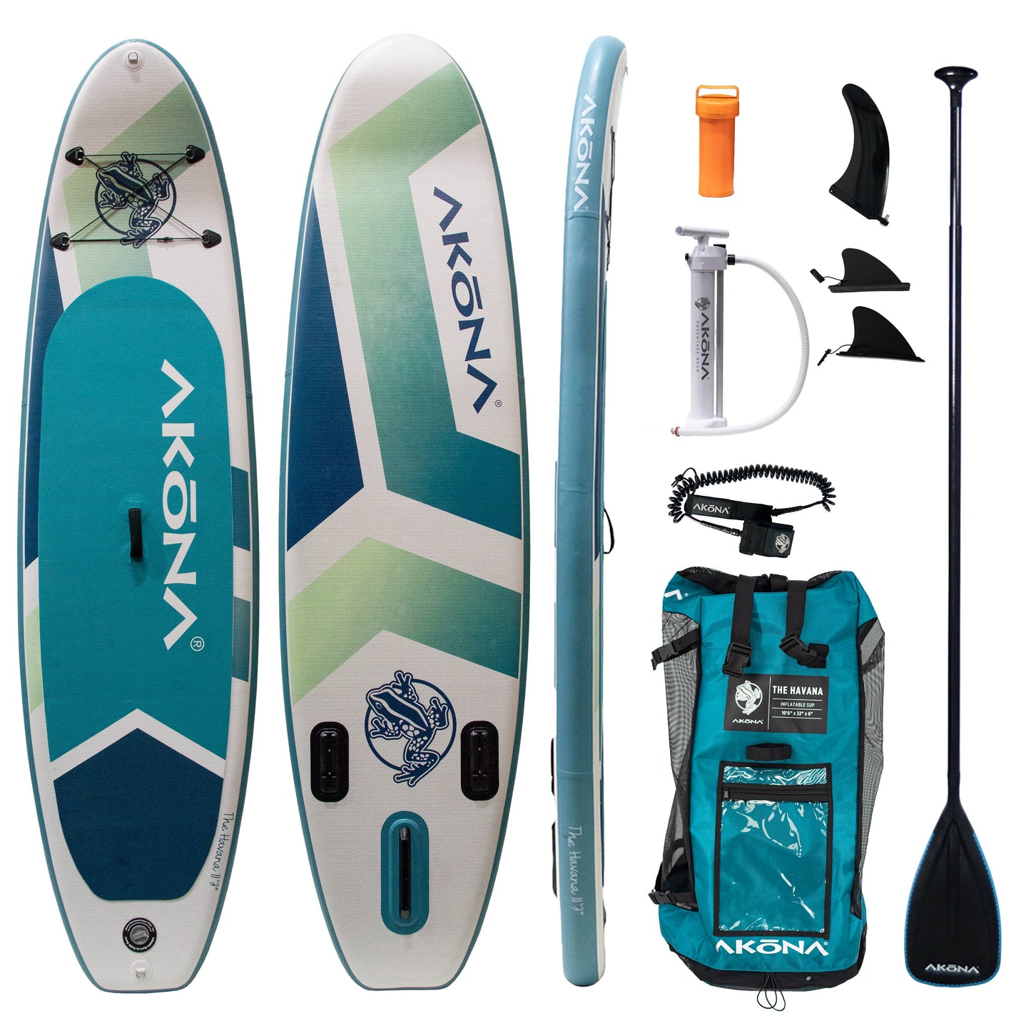 The Havana Inflatable Stand Up Paddleboard Package