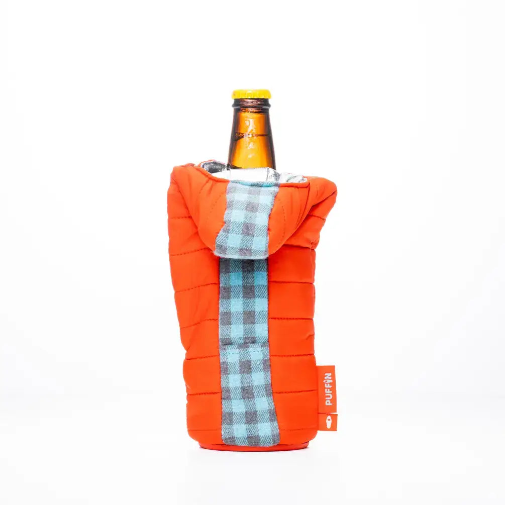Bottle Cooler - The OG - Puffin Red & Crater Blue