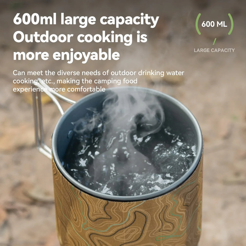 Integrated Heat Collection Stove System for Camping, Hiking and Outdoor Adventures